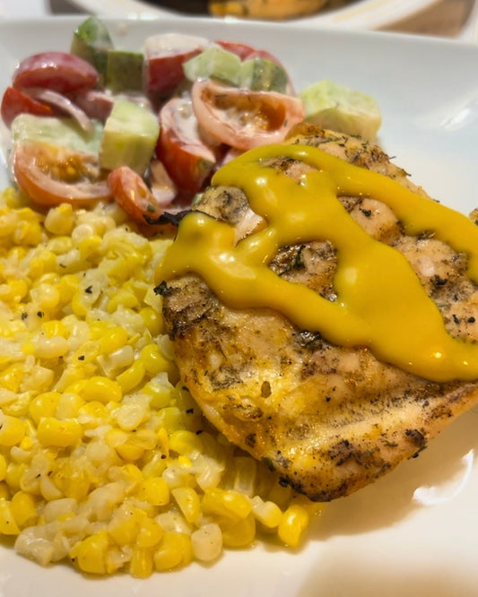Grilled Honey Mustard Chicken (Batch Recipe)