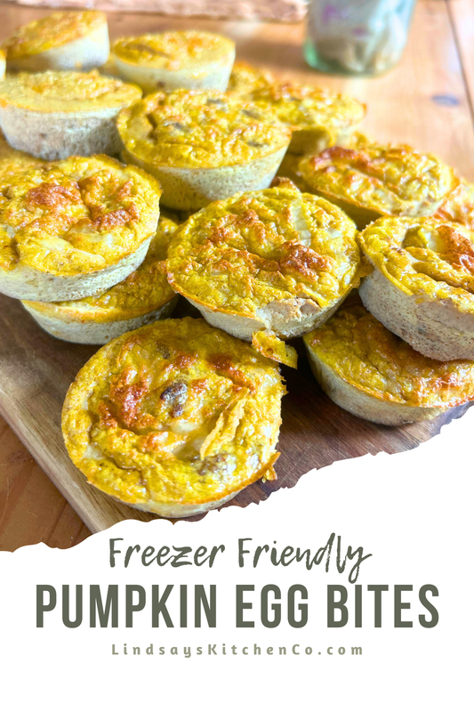 Pumpkin & Pepper Jack Egg Bites