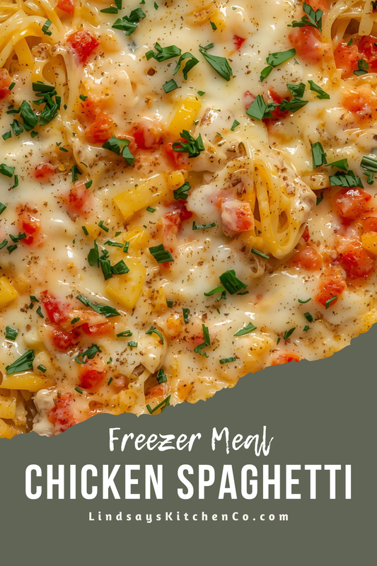 Creamy Chicken Spaghetti Bake